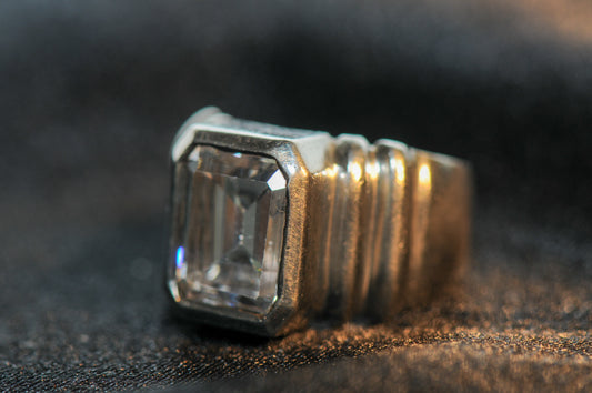 Cushion Encased Ring
