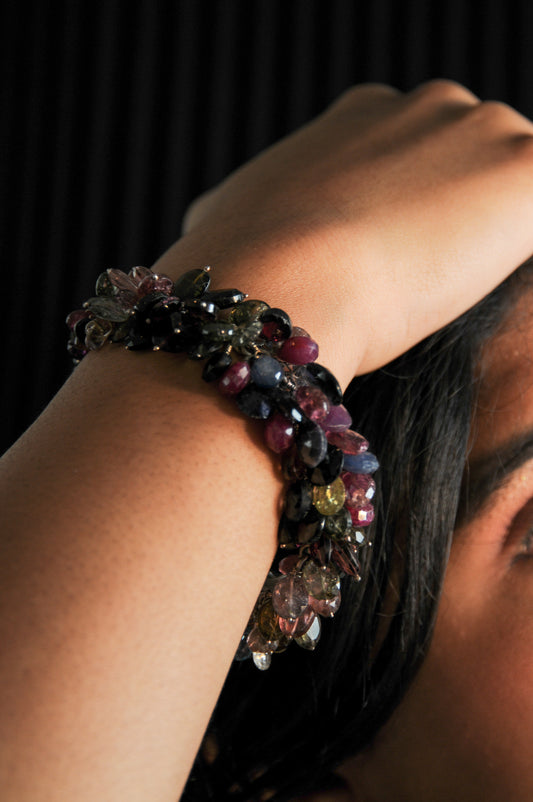 Multicolor Turmoline Bracelet
