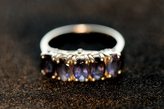 Iolite Ring