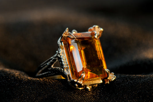 Honey drop Ring