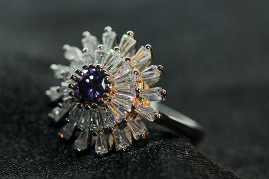 Lavender Sun Ring