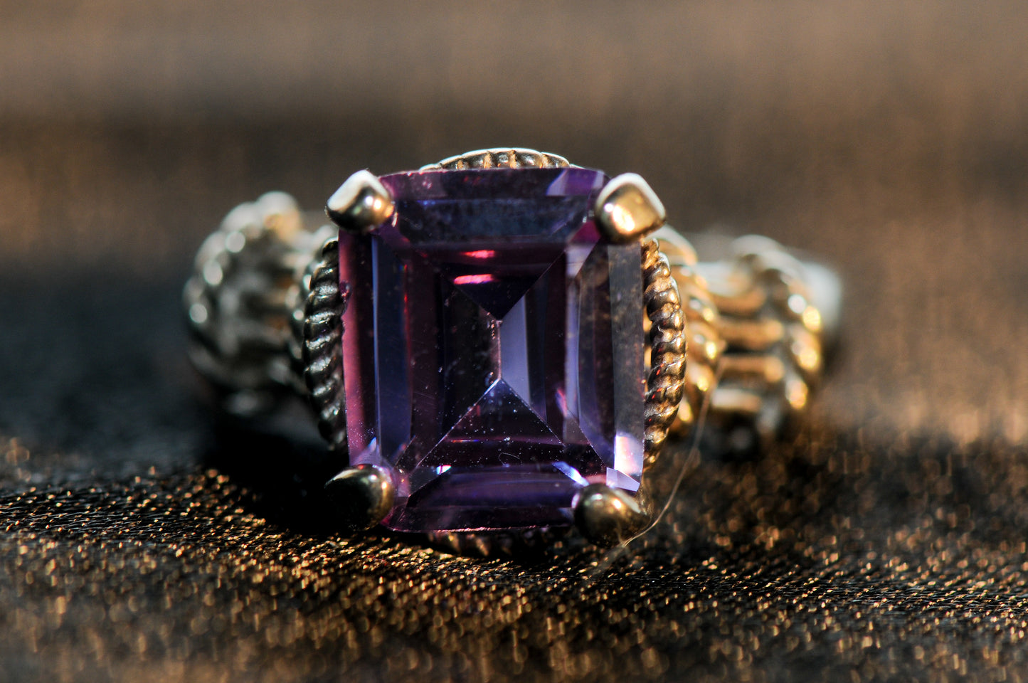 Amethyst Vintage Ring