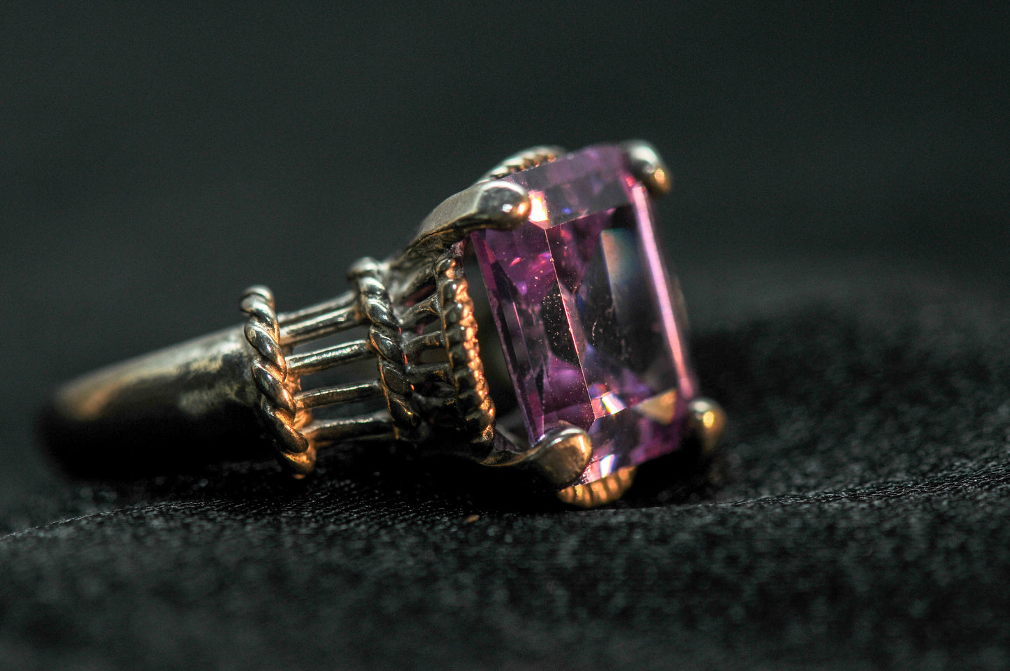 Amethyst Vintage Ring