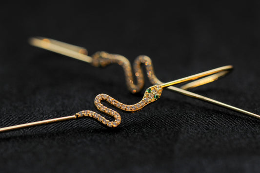 Snake Ear Cuff Bar