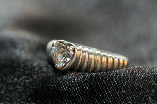 Silver Heart Ring