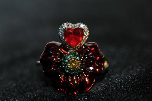Queen of Hearts Ring